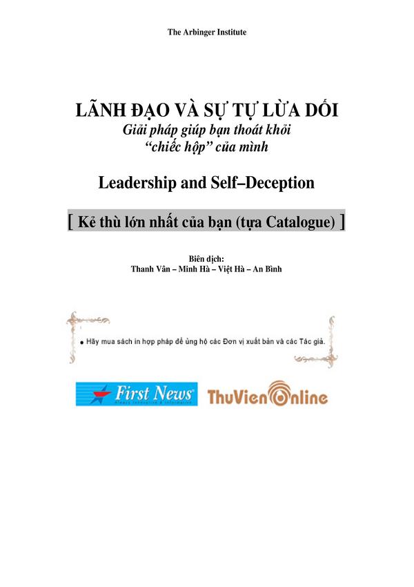 Lãnh đạo và sự tự lừa dối